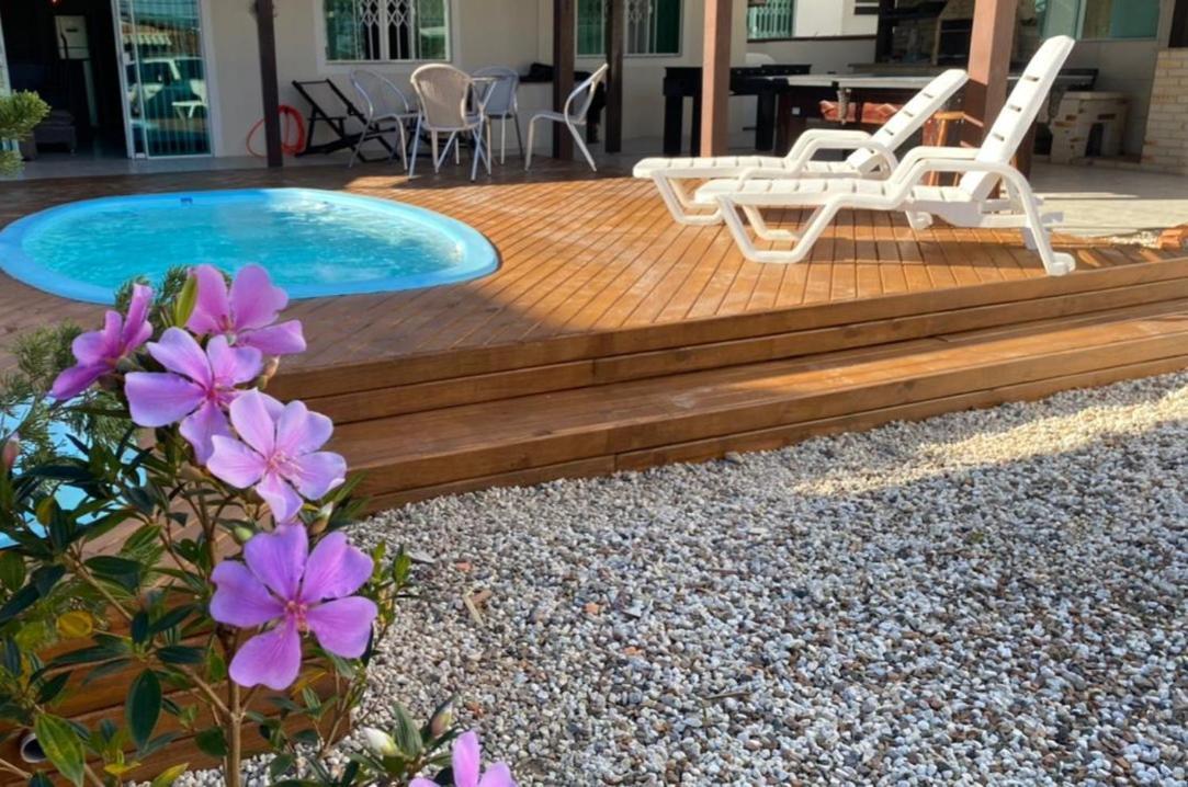 Casa De Praia Top! Beto Carrero, 500M Do Parque, Com Piscina E Sinuca, 1 Suite E 2 Quartos, 3Bwc, A 300M Da Praia, Churrasqueira E Estacionamento Privado เปงญา ภายนอก รูปภาพ
