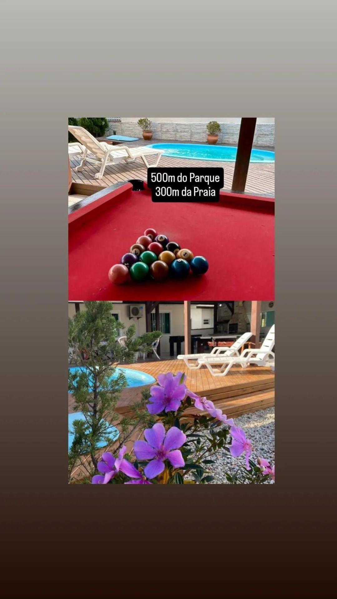Casa De Praia Top! Beto Carrero, 500M Do Parque, Com Piscina E Sinuca, 1 Suite E 2 Quartos, 3Bwc, A 300M Da Praia, Churrasqueira E Estacionamento Privado เปงญา ภายนอก รูปภาพ